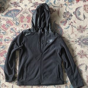 Nike Black Fleece Full-Zip Hoodie